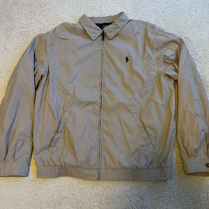 Ralph Lauren Vintage Polo Khaki Zip-up Jacket